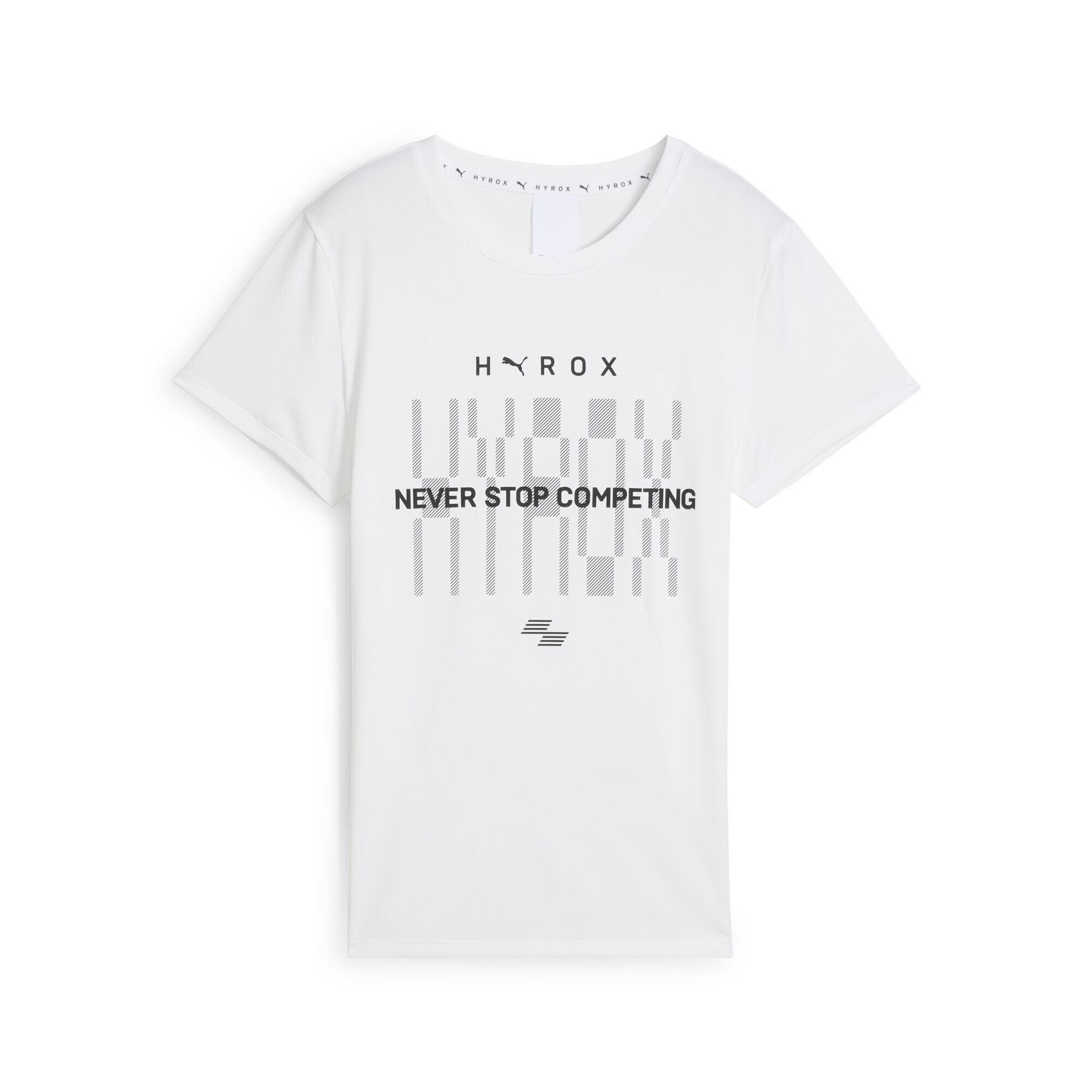 Damska koszulka PUMA x HYROX Train All Day PUMA White
