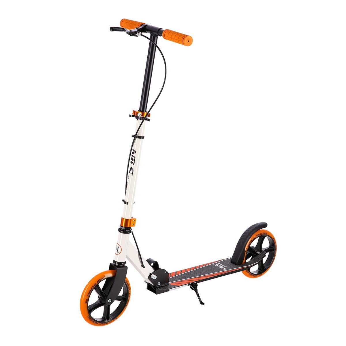 Hm0107 White-orange Hulajnoga Nils Extreme