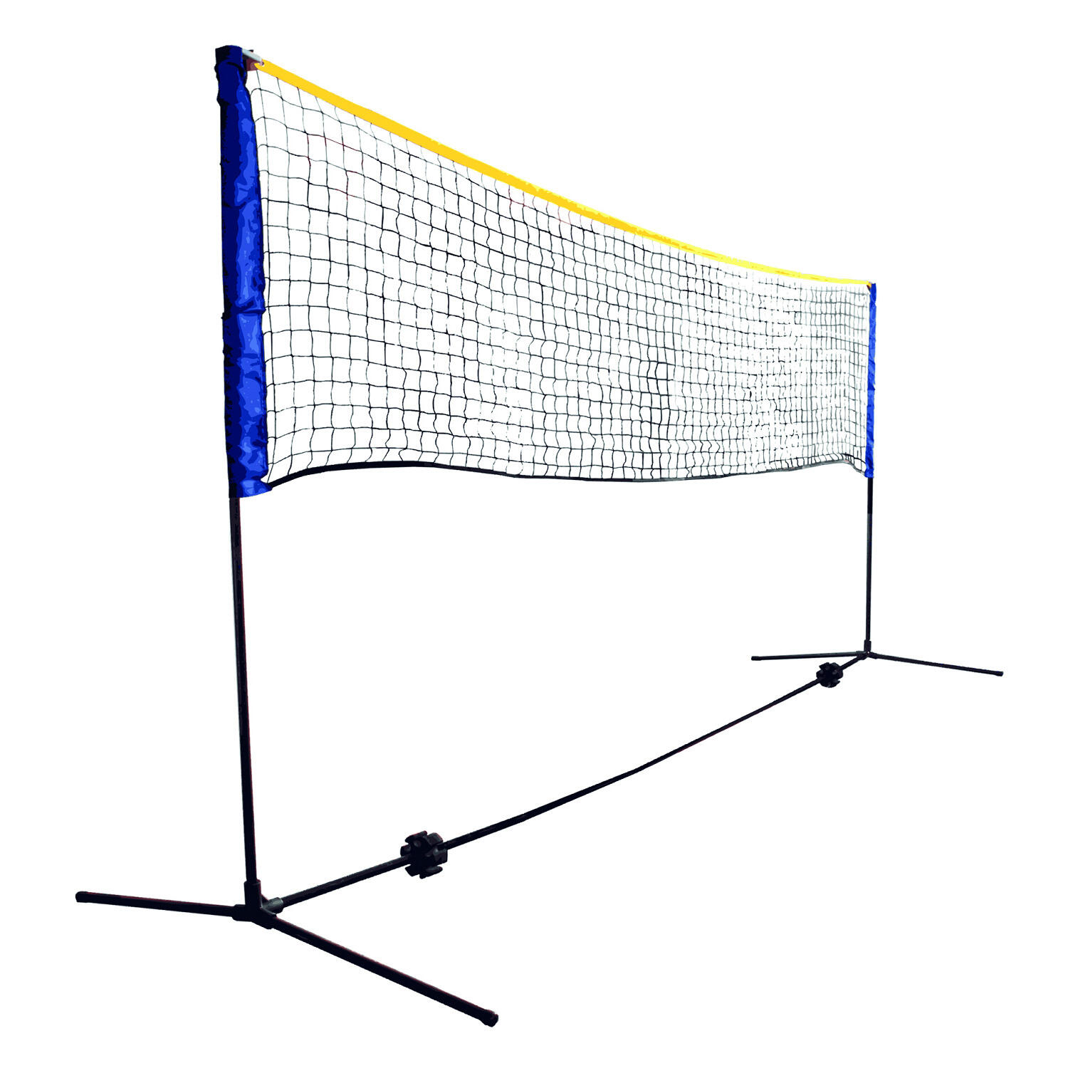 Schildkröt Funsport 970994 zestaw uniwersalny do gry (tenis badminton piłka siatkowa) kolor niebieski 970994