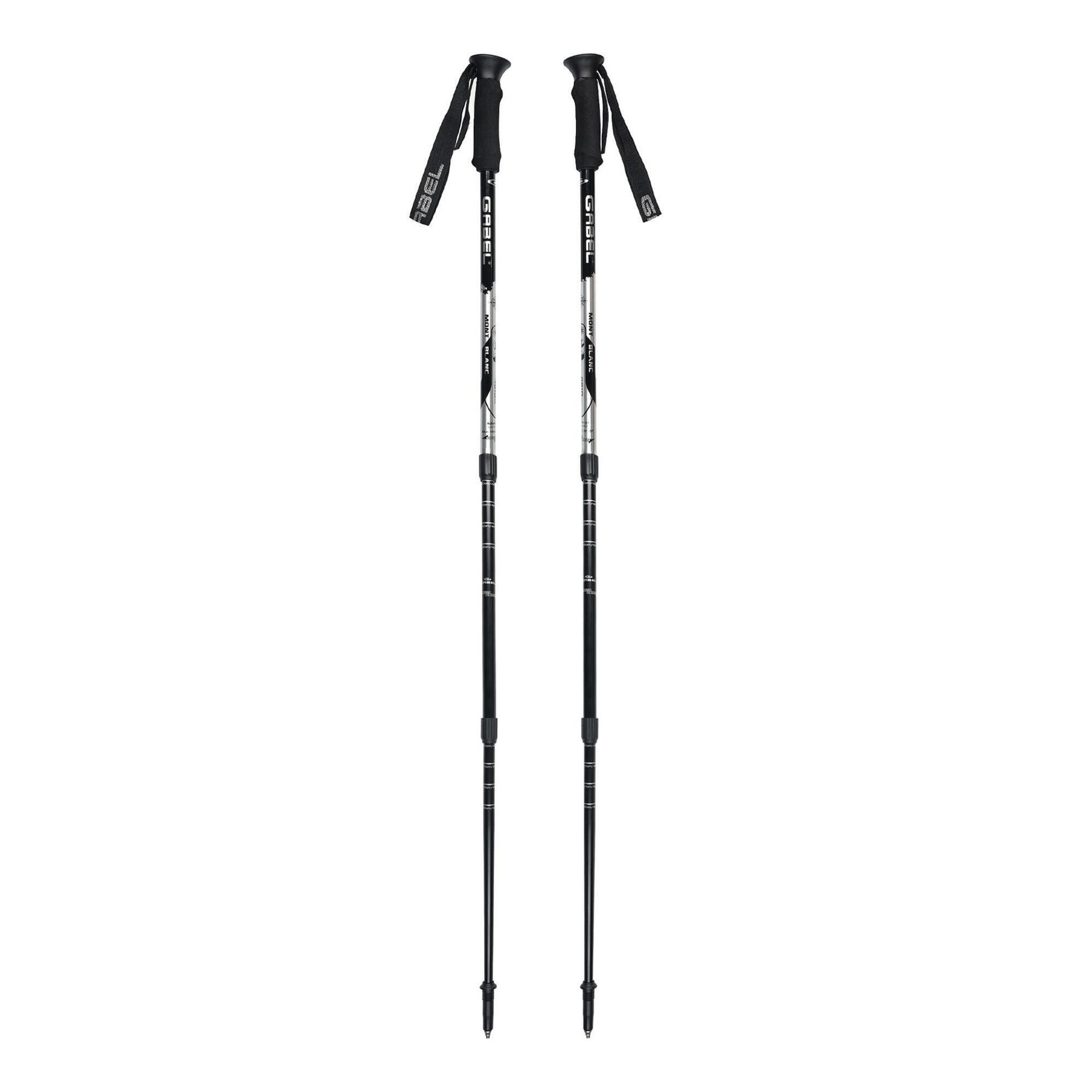 Gabel Kije trekkingowe Mont Blanc Lite Black 70094306