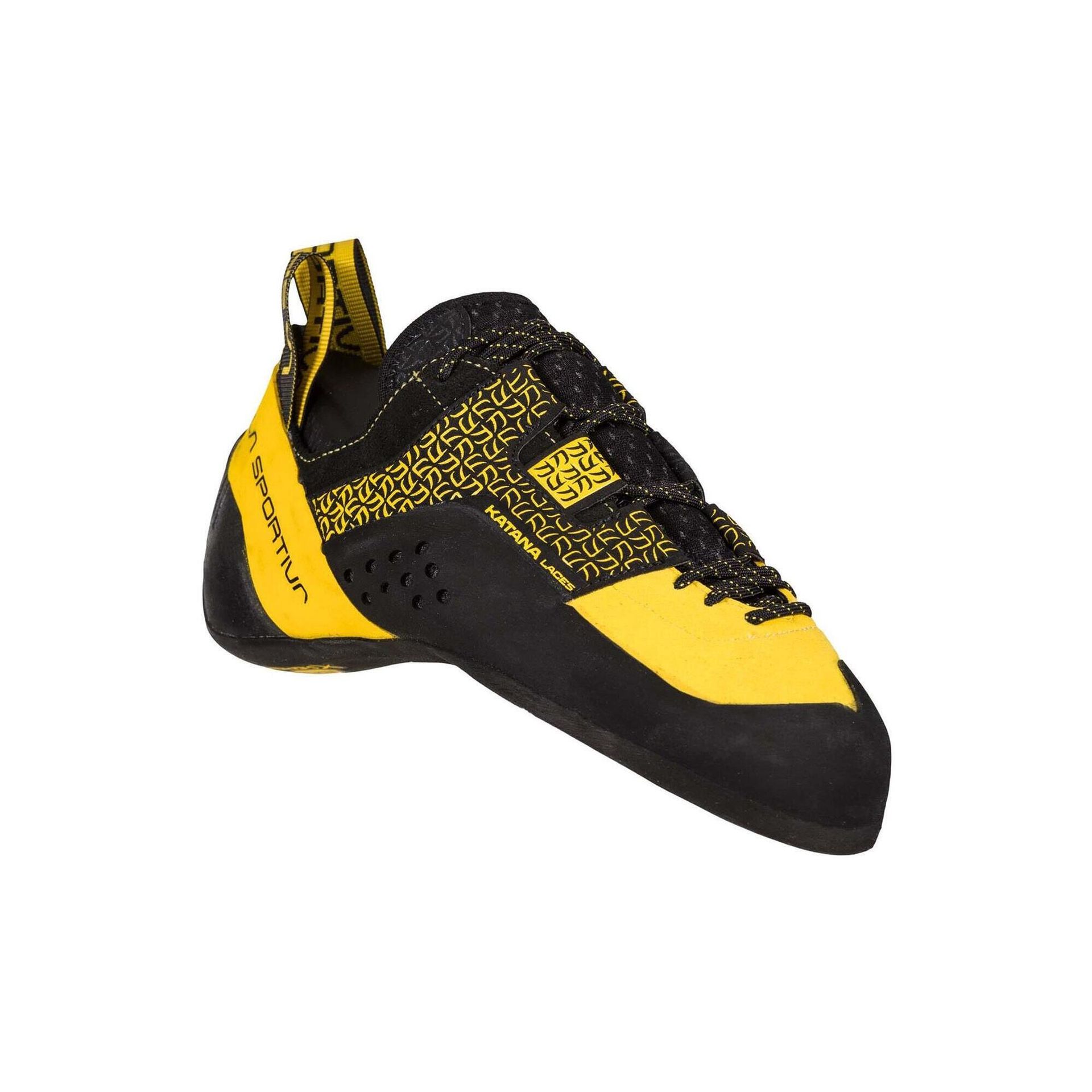 Buty wspinaczkowe La Sportiva Katana Laces - black/yellow