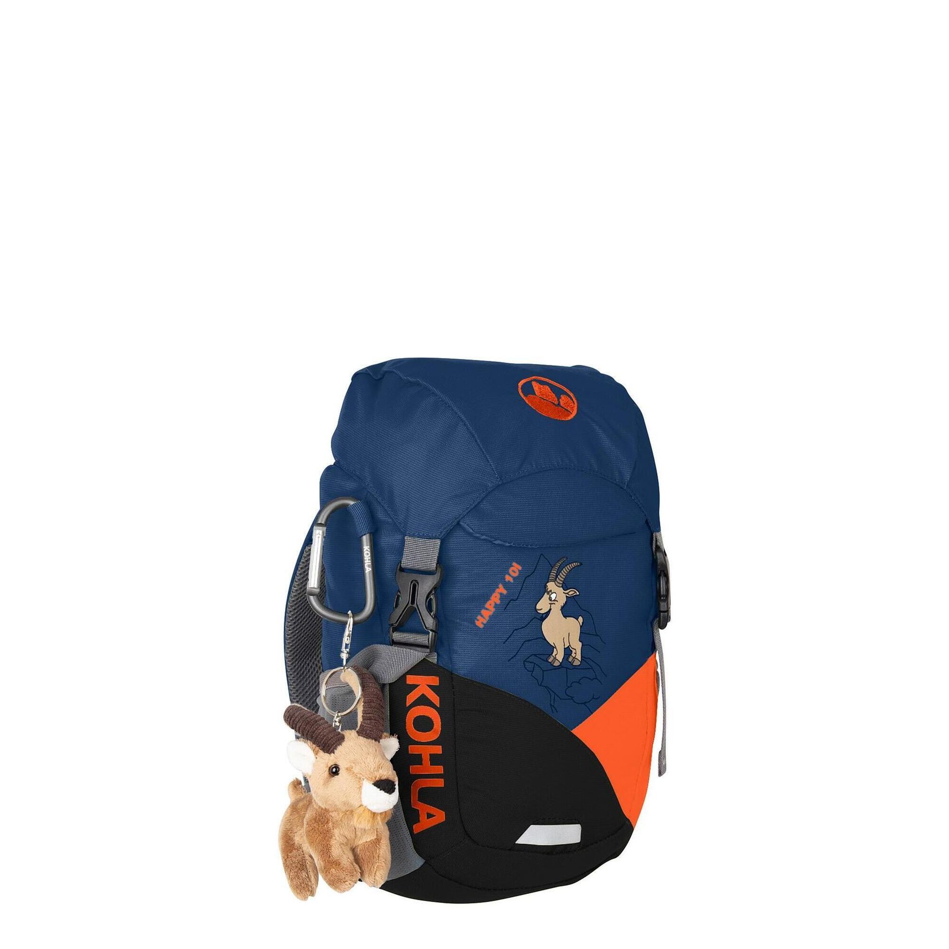 Plecak grski dziecicy Kohla Happy 10 l niebieski (navy peony/caviar/red orange