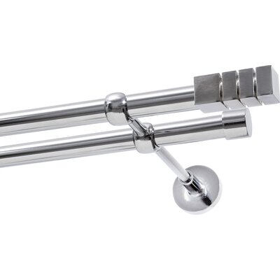 Karnisz DECASTYL Dion podwójny 320 cm Chrom