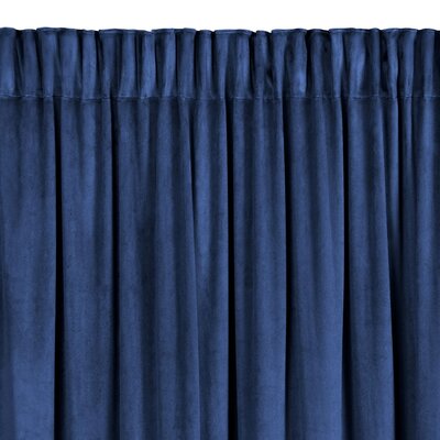 Zasłona EUROFIRANY Carli 140 x 250 cm Granatowy