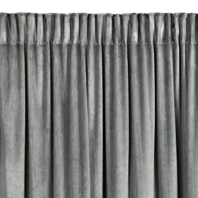 Zasłona EUROFIRANY Carli 140 x 250 cm Srebrny