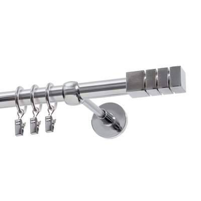 Karnisz DECASTYL Dion pojedynczy 160 cm Chrom