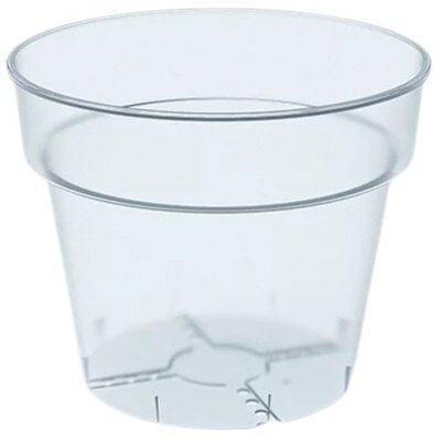 Doniczka PROSPERPLAST Planti DMLR120-S429 Transparentny