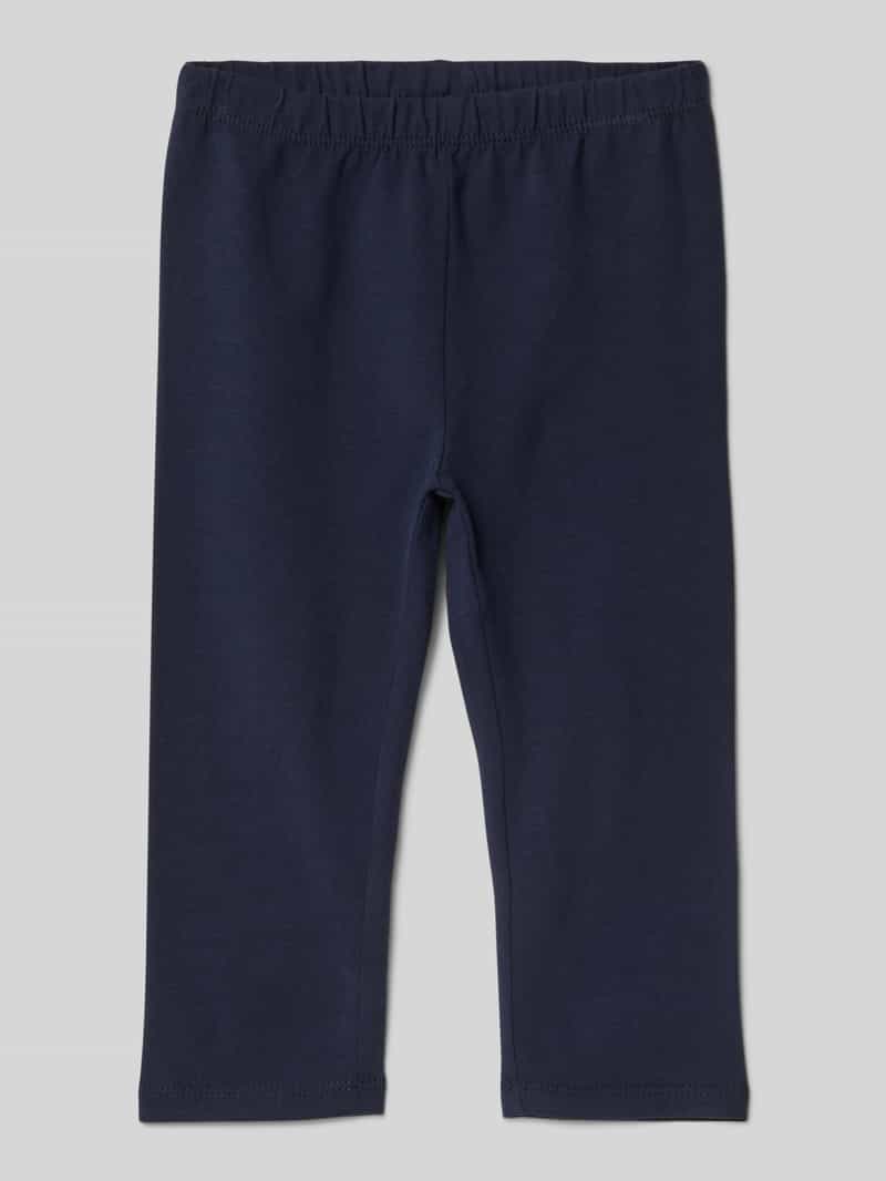 Legginsy o kroju slim fit z mieszanki bawełny