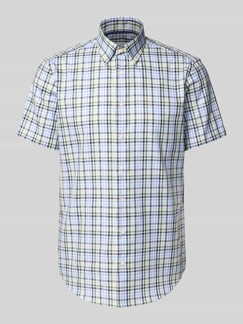 Koszula biznesowa o kroju regular fit z kołnierzykiem typu button down