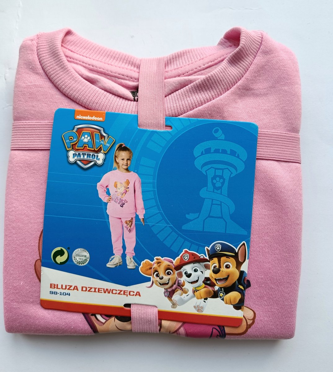 Bluza dziecięca Nickelodeon rozm. 104 długi ..