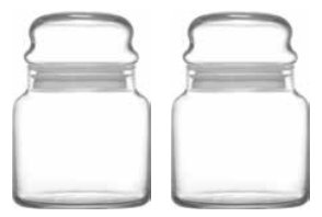 LAV SERA KOMPLET 2 POJEMNIKÓW DO PRZECHOWYWANIA ŻYWNOŚCI Z POKRYWĄ 635 ML