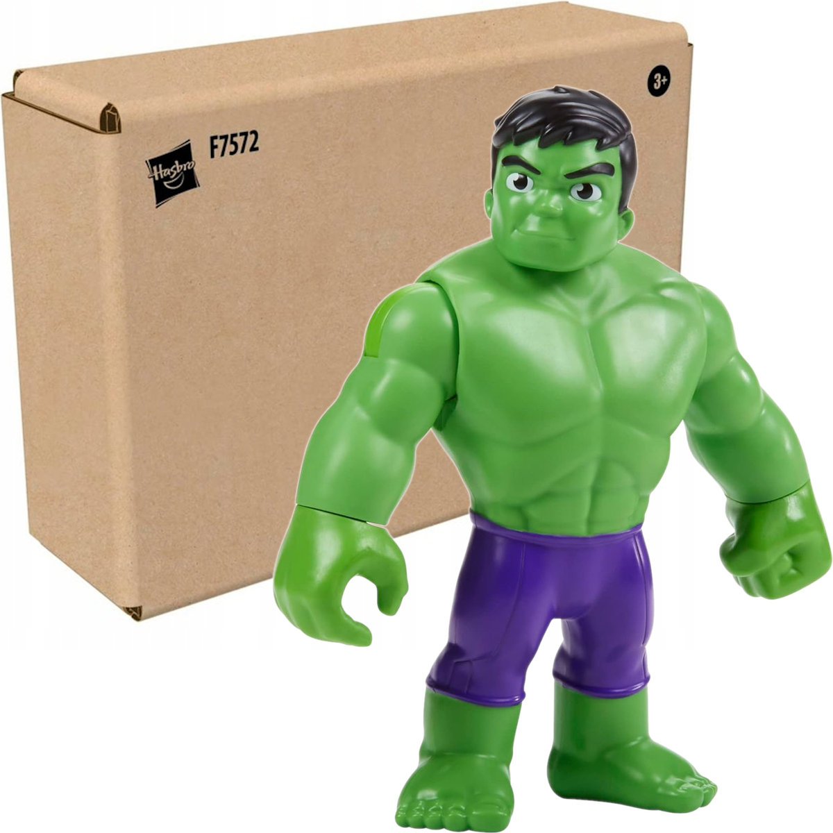 SPIDEY I SUPER KUMPLE DISNEY MARVEL ORYGINALNA RUCHOMA FIGURKA HULK 23cm