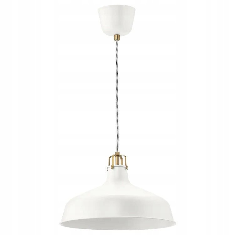 IKEA RANARP LAMPA WISZĄCA NOWOCZESNA KREMOWA 38cm