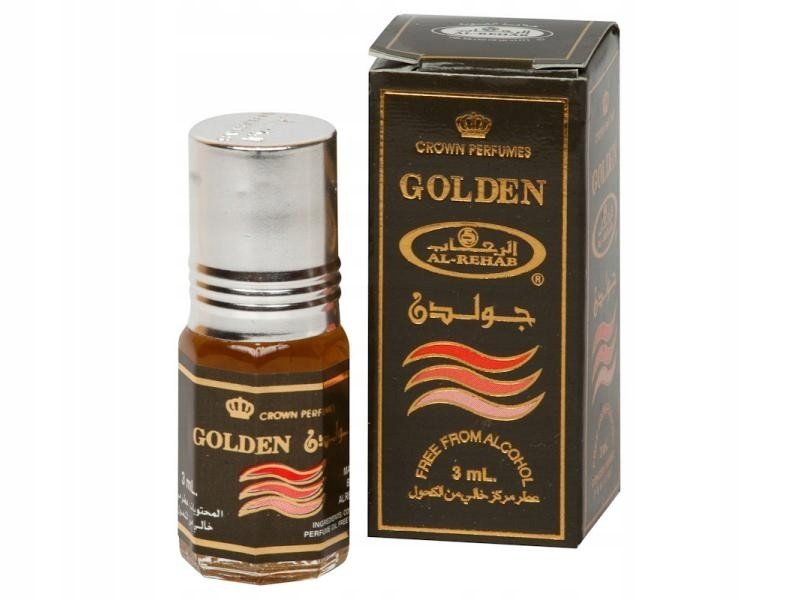 Al Rehab Golden Arabskie Perfumy W Olejku Roll-On 3 Ml Olejek