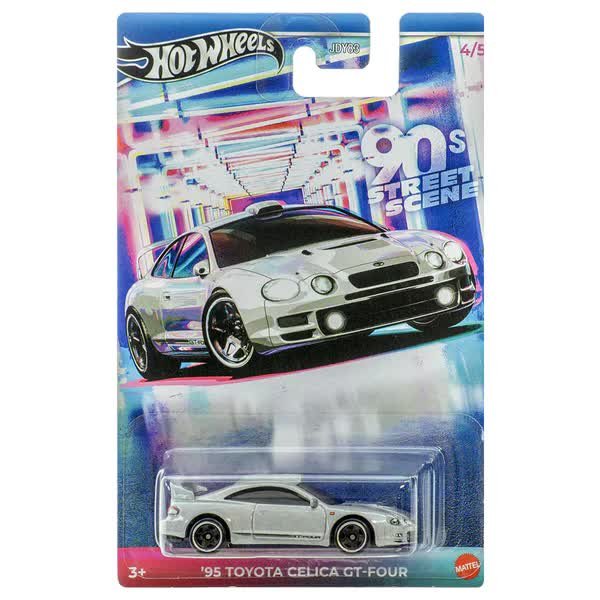 Hot Wheels Automotive Samochodzik 90's Street Sport '95 Toyota Celica GT-Four / JCB60