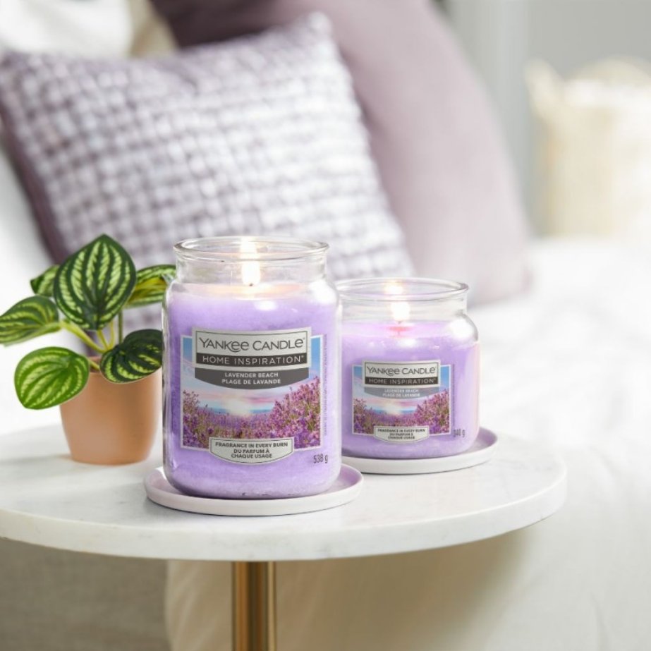 Duża świeca Lavender Beach Hom