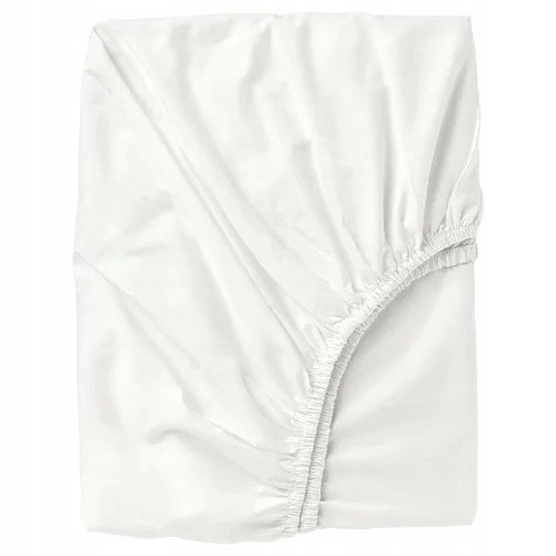 PRZEŚCIERADŁO Z GUMKĄ ULLVIDE BIAŁE 180X200 CM