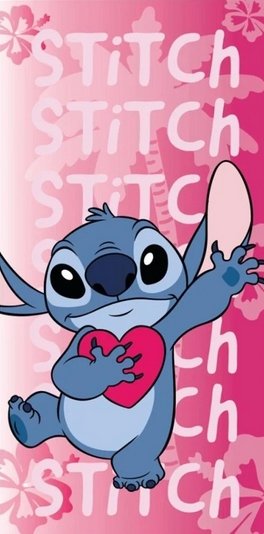 RĘCZNIK LILO I STITCH 70X140 KĄPIELOWY PLAŻOWY SZYBKOSCHNĄCY STICH STICZ