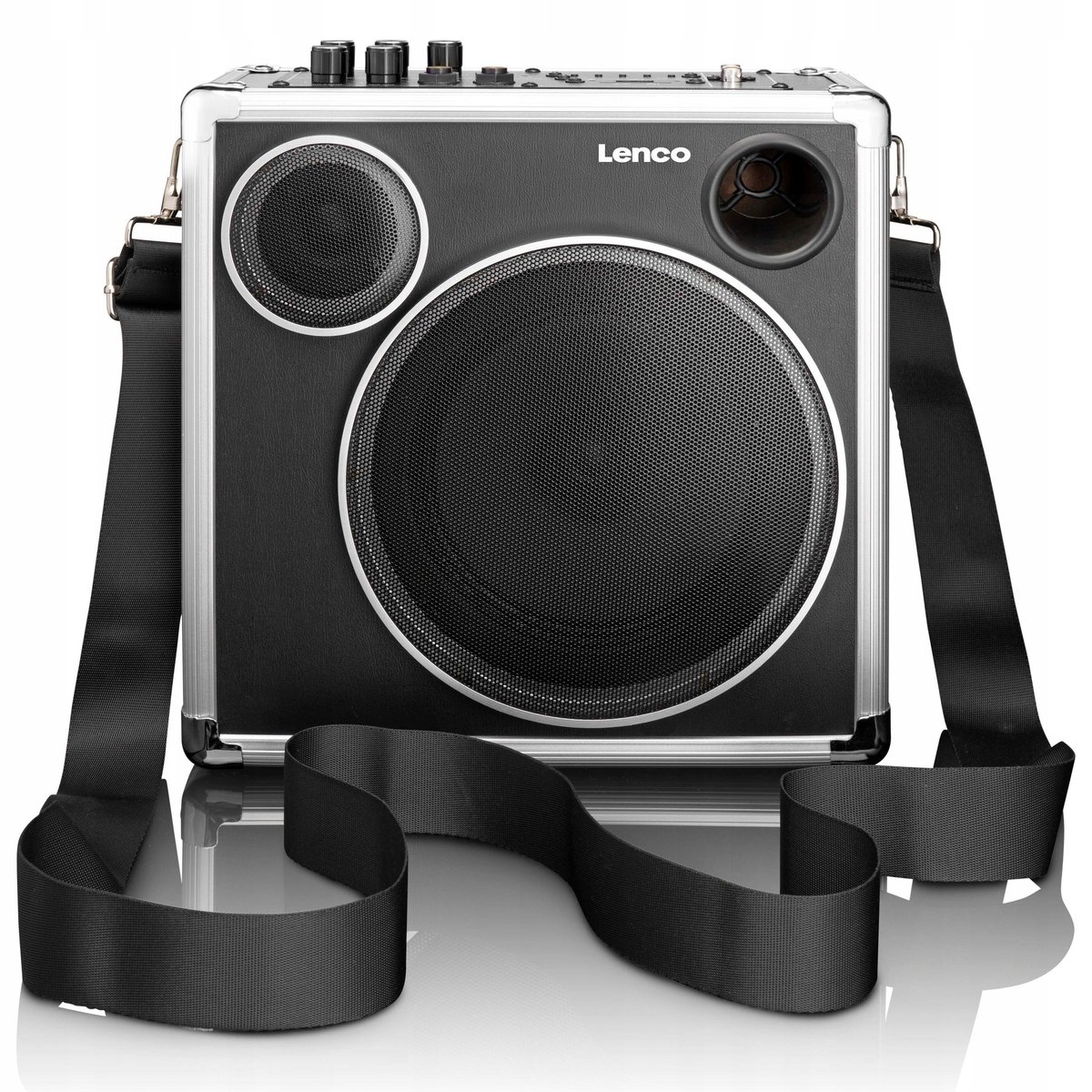 PIEC GITAROWY PRZENOŚNY GŁOŚNIK SOLIDNY BLUETOOTH USB SD BLUETOOTH AUX JACK