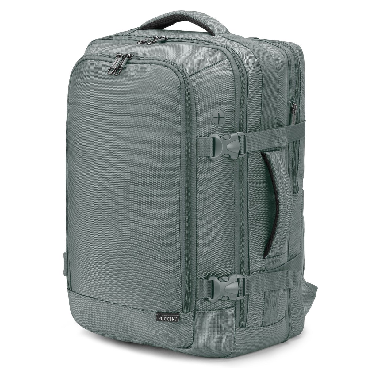 Plecak Podróżny z Poszerzeniem Na Laptopa 16'' PUCCINI Zielony PM9031-5