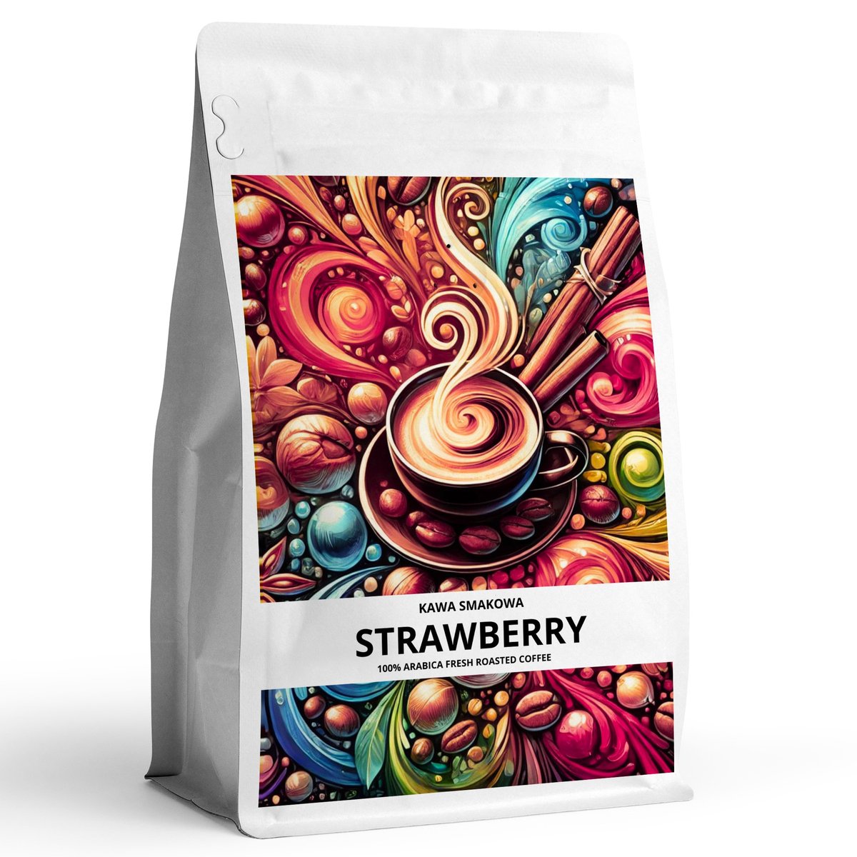 Kawa smakowa mielona STRAWBERRY 100 % arabica 250 g