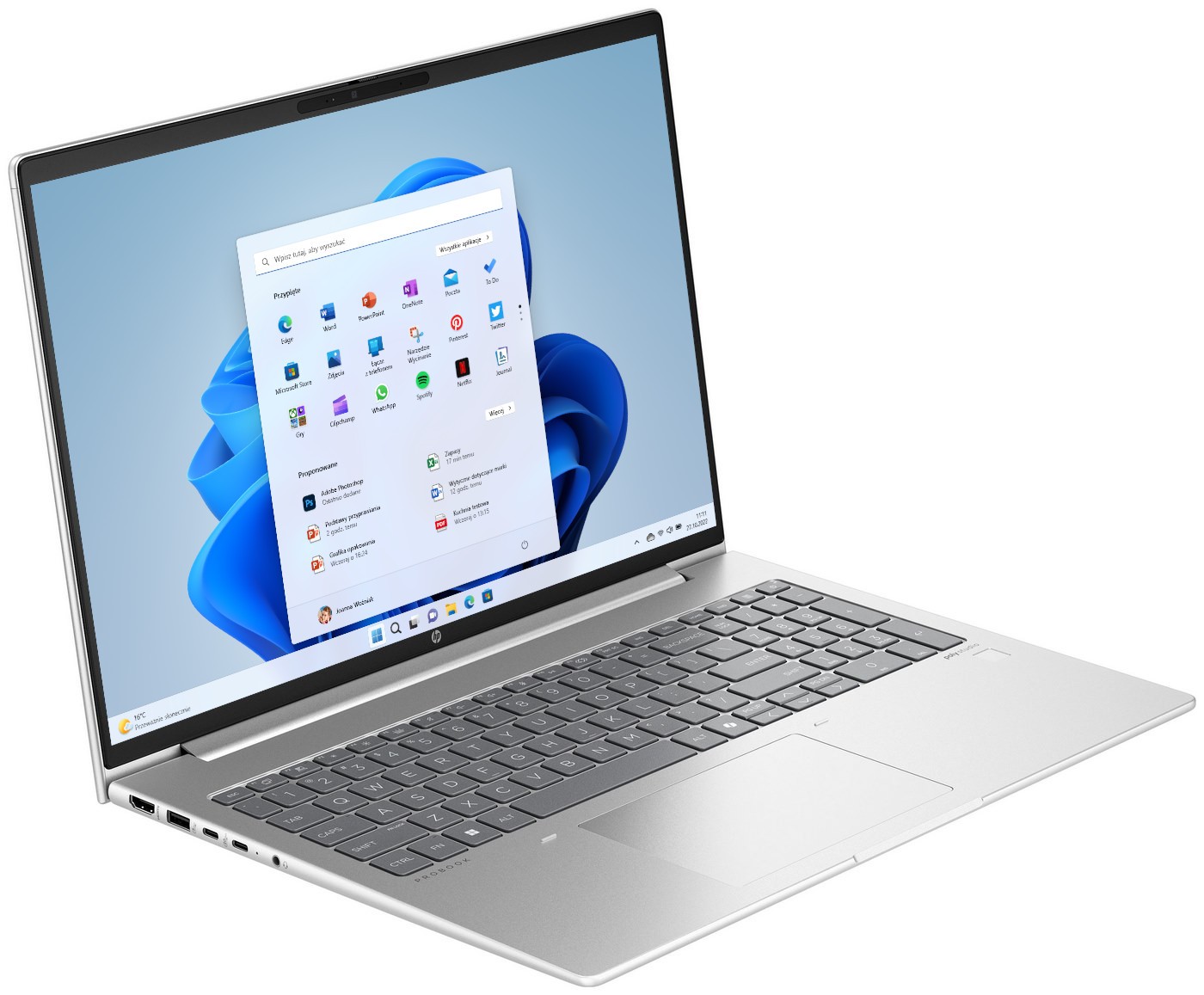 HP ProBook 465 G11 - Ryzen 5 7535U 16''-WUXGA 16GB 1TB Win11Home