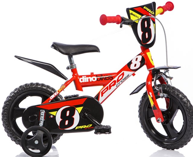 Dinobikes Pro-Cross 12 cali Czerwony