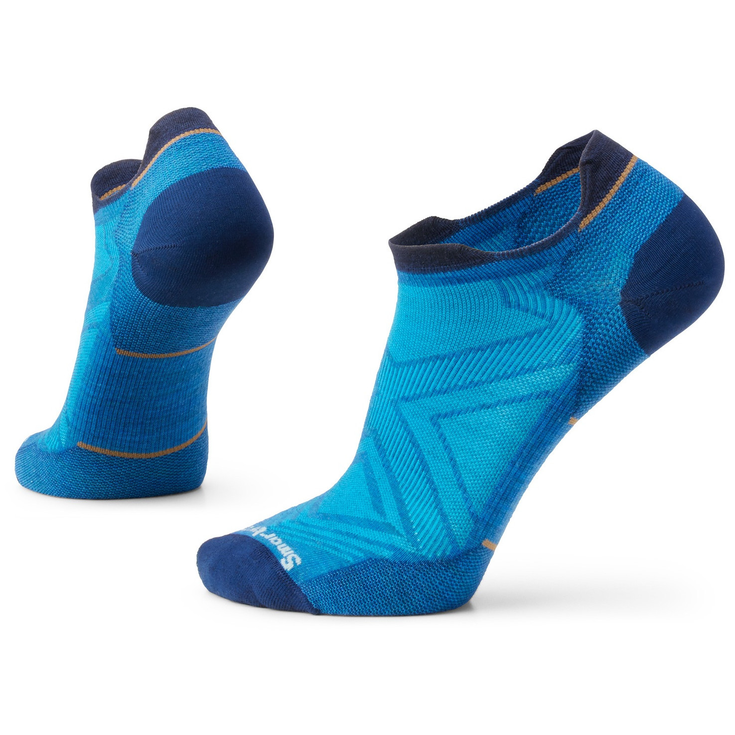 Skarpetki Smartwool Run Zero Cushion Low Ankle Rozmiar skarpet: 46-49 / Kolor: niebieski