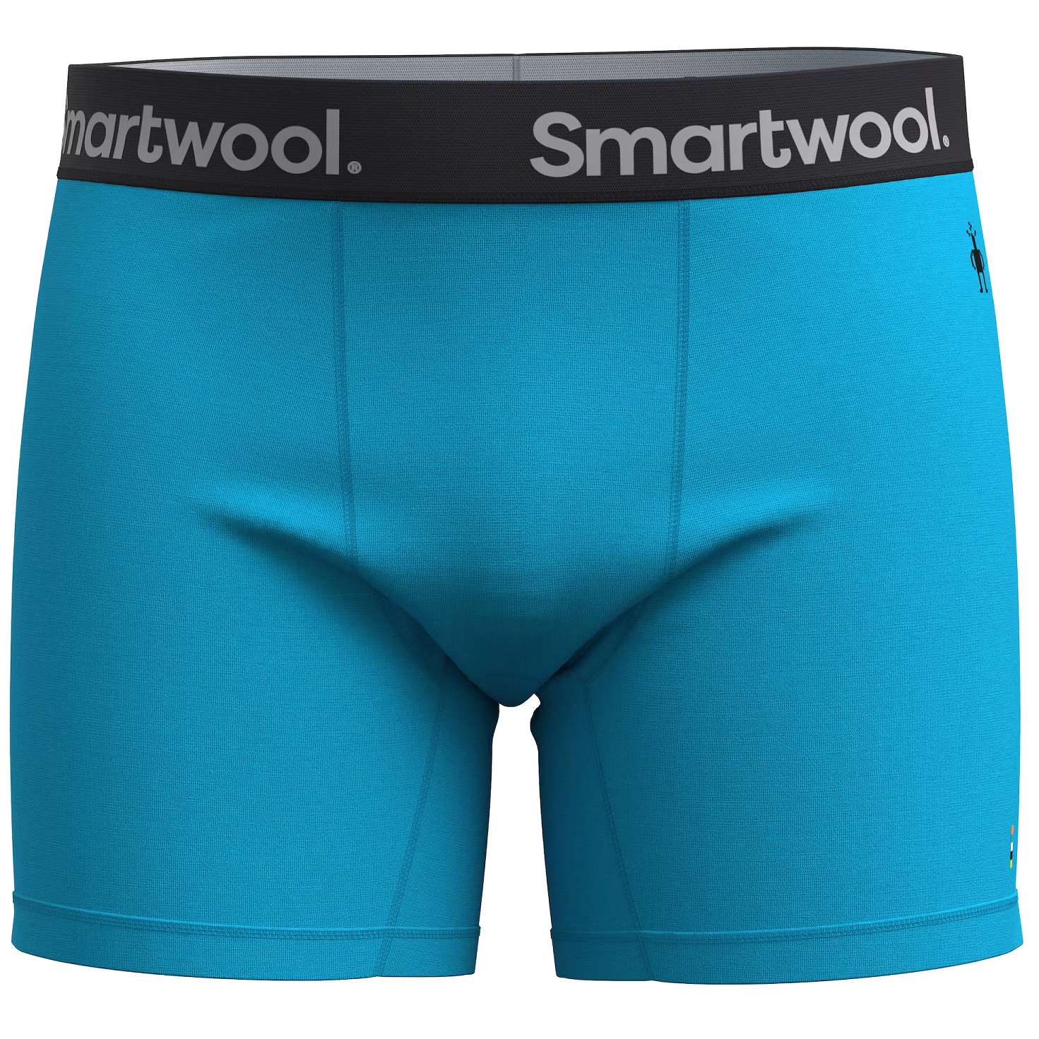 Męskie bokserki Smartwool M Boxer Brief Boxed Rozmiar: M / Kolor: jasnoniebieski