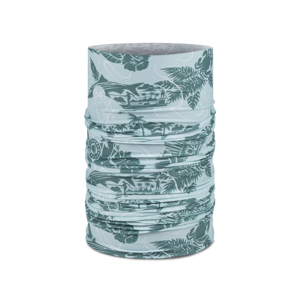 Chusta wielofunkcyjna Buff Coolnet UV+ Lake River Salt Seagrove Green