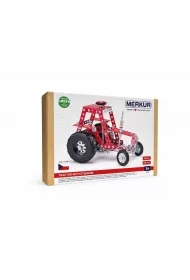 Klocki metalowe Merkur 057 Traktor ze sterowaniem, 205 el. 5578 MERKUR