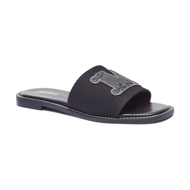 MM Klapki GENE | z dodatkiem skóry