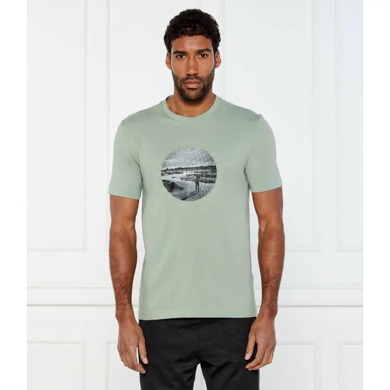 BOSS GREEN T-shirt Graphic Heritage | Regular Fit | stretch
