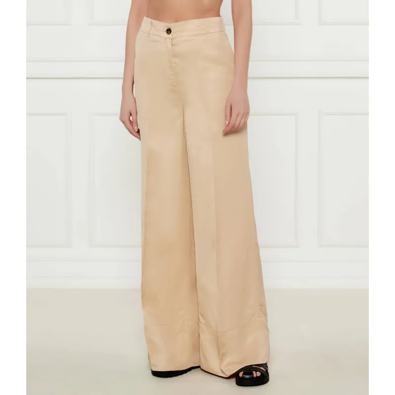 Liu Jo Lniane spodnie Relaxed fit