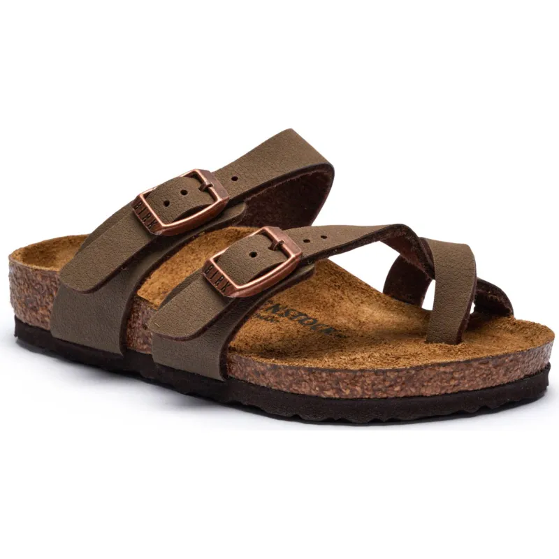 Birkenstock Skórzane klapki Mayari Kids