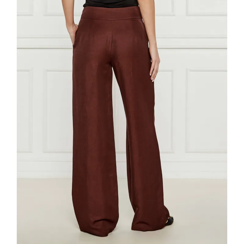 Marciano Guess Spodnie GRETA | Relaxed fit | z dodatkiem lnu