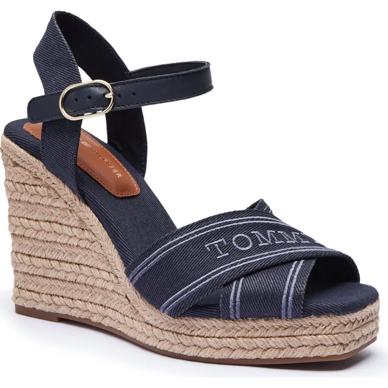 Tommy Hilfiger Koturny z dodatkiem skóry