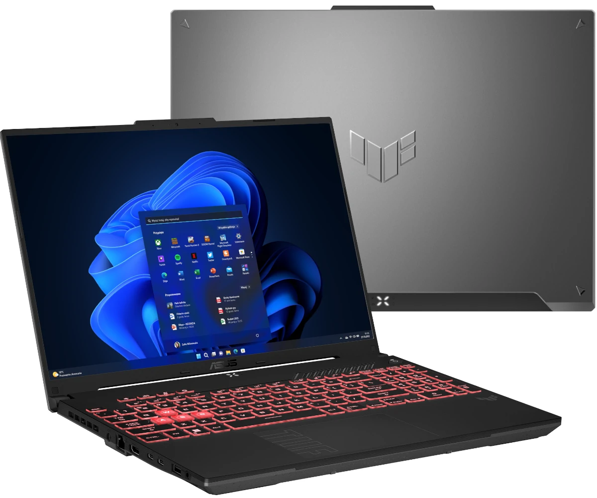 ASUS TUF Gaming A16 FA607NU R5-7535HS/8GB/512GB/RTX4050/W11 144Hz