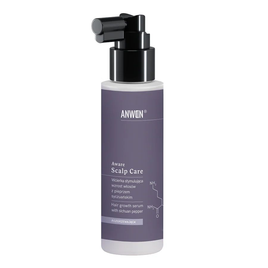 ANWEN Aware Scalp Care wcierka stymulująca wzrost włosów z pieprzem syczuańskim 100ml