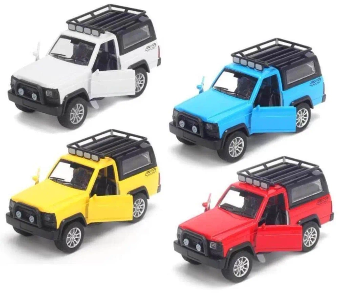 Auto terenowe metalowe światło i dźwięk - Trifox