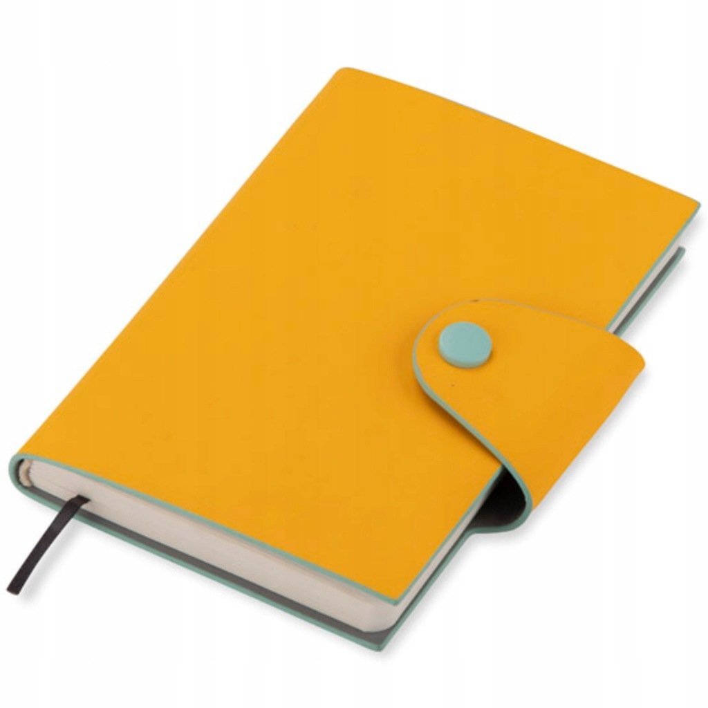NOTES NOTATNIK ZESZYT zamykany na zatrzask A6 w linie 80 kartek