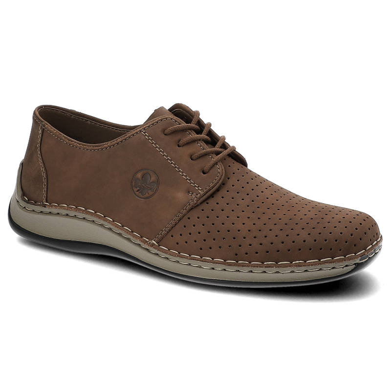 Rieker, Półbuty, 05226-24 Brown, rozmiar 44