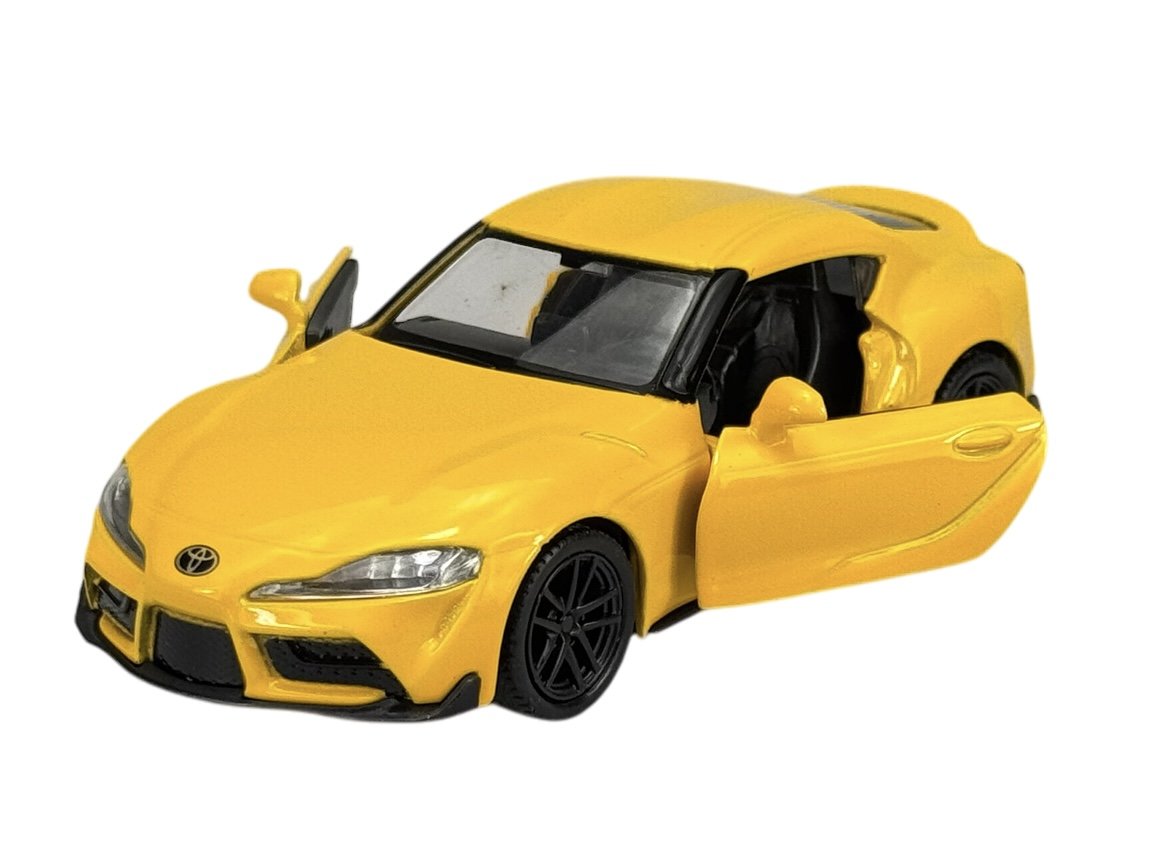 RMZ City 2020 TOYOTA SUPRA ŻÓŁTY 12cm