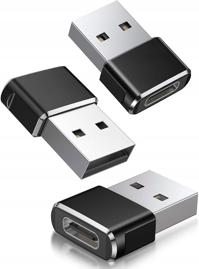 Basesailor Adapter przejściówka USB na USB-C 3szt.