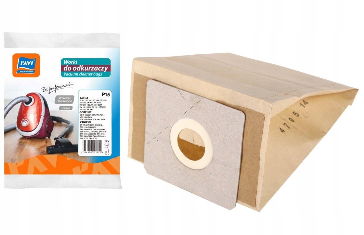 Worek do odkurzacza papierowy PHILIPS P15 5 szt.