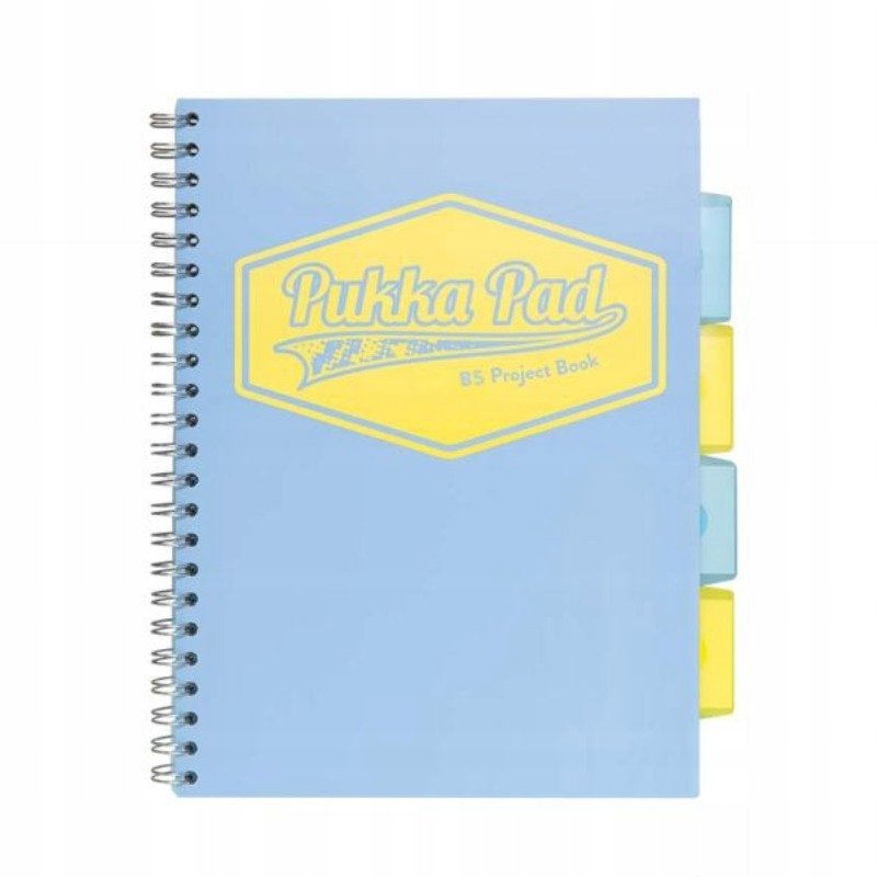 ZESZYT KOŁOZESZYT B5 PUKKA 200 s. PASTEL PRZEKŁADKI