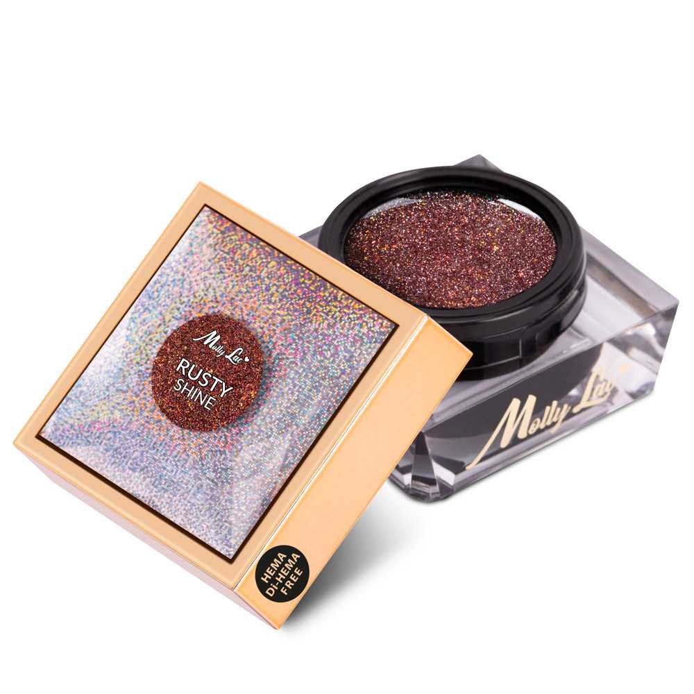 Żel do paznokci Shine on you Rusty Shine MollyLac HEMA/Di-HEMA Free 50g