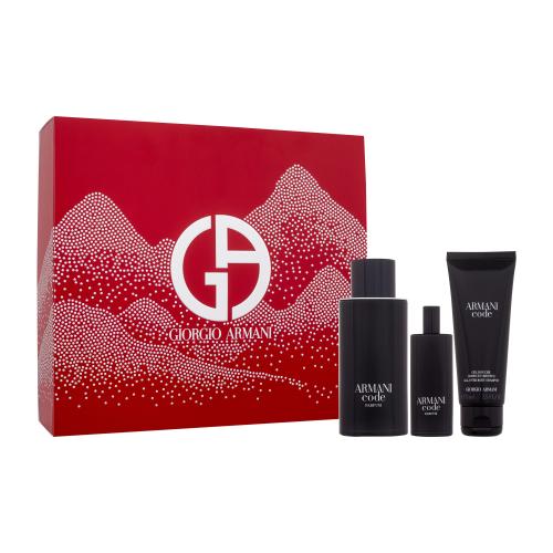 Giorgio Armani Code Zestaw woda toaletowa 125 ml + żel pod prysznic 75 ml + woda toaletowa 15 ml