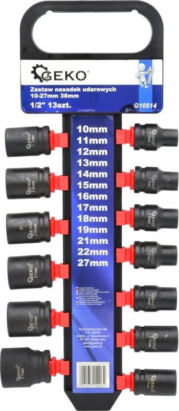 Geko ZESTAW NASADEK UDAROWYCH 1/2
