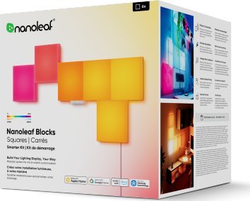 Nanoleaf Blocks Squares Smarter Kit - panele świetlne 6 paneli, 1 kontroler